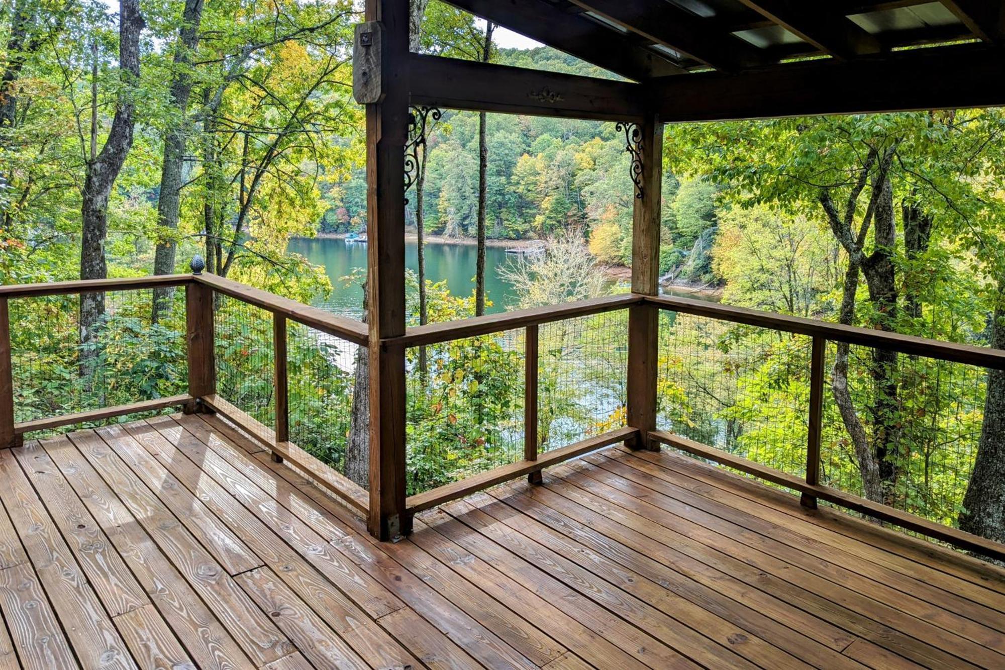 Lakeside Cashiers Cabin With Private Boat Dock! Cullowhee Kültér fotó